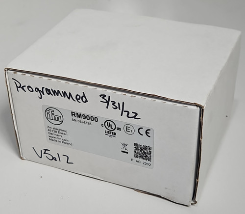 New ifm electronic rm9000 - new,