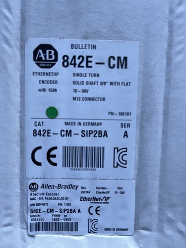 Allen bradley 842e sip2ba - allen-bradley, 842e-cm-sip2ba