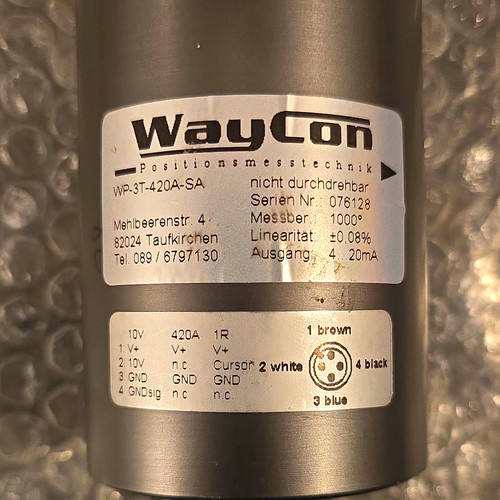 Waycon absolute rotary encoder - waycon,